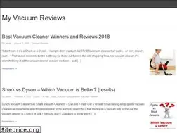 Sites similar to vacuumreviews.siterubix.com