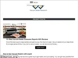 Sites similar to vacuumsealerresearch.com