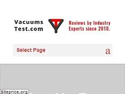 Sites similar to vacuumstest.com