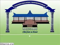 Sites similar to vadakkethalackalmahakudumbam.com