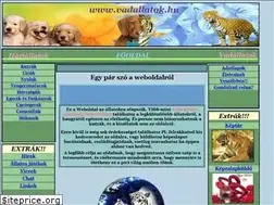 Sites similar to vadallatok.hu