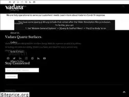 Sites similar to vadaraquartz.com