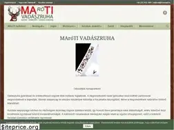 Sites similar to vadaszruha.hu