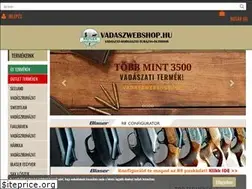 Sites similar to vadaszwebshop.hu