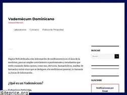 Sites similar to vademecumdominicano.com