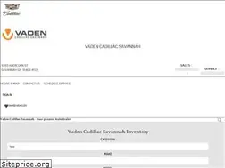 Sites similar to vadencadillac.com