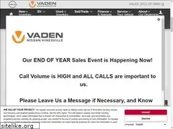 Sites similar to vadennissanofhinesville.com