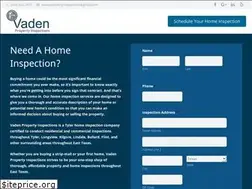 Sites similar to vadenpropertyinspections.com