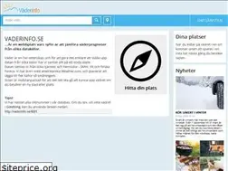 Sites similar to vaderinfo.se