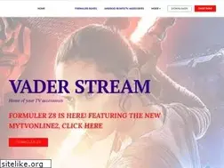 Sites similar to vaderstream.com