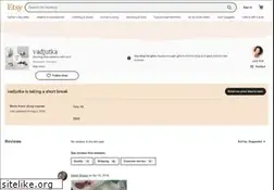 Sites similar to vadjutka.etsy.com