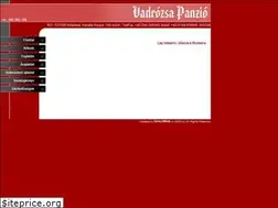 Sites similar to vadrozsa.panzio.ro