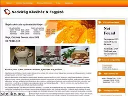 Sites similar to vadviragkavehaz.hu