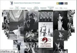 Sites similar to vaganovaacademy.ru