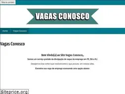 Sites similar to vagasconosco.com.br