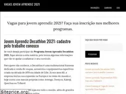 Sites similar to vagasjovemaprendiz.com.br