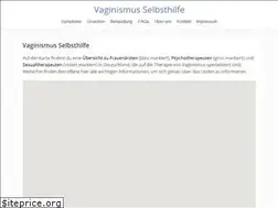 Sites similar to vaginismus-selbsthilfe.de