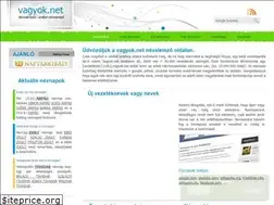 Sites similar to vagyok.net