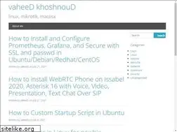 Sites similar to vaheed.net
