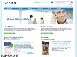 Sites similar to vahlen.de
