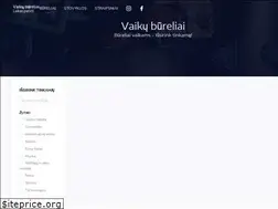 Sites similar to vaikubureliai.lt