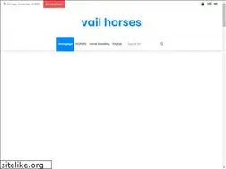 Sites similar to vailhorses.com