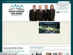 Sites similar to vailjustice.com