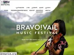 Sites similar to vailmusicfestival.org
