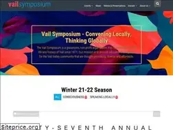 Sites similar to vailsymposium.org