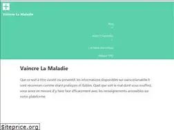 Sites similar to vaincrelamaladie.fr