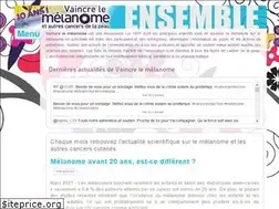 Sites similar to vaincrelemelanome.fr