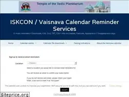Sites similar to vaisnavacalendar.info