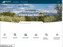 Sites similar to vaison-ventoux-tourisme.com