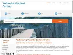 Sites similar to vakantie-zeeland-online.nl