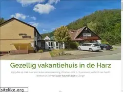 Sites similar to vakantiehuis-harz-duitsland.nl
