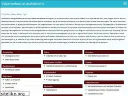 Sites similar to vakantiehuis-in-duitsland.nl