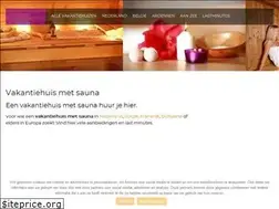 Sites similar to vakantiehuis-met-sauna.com