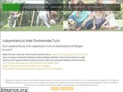 Sites similar to vakantiehuis-omheinde-tuin.nl