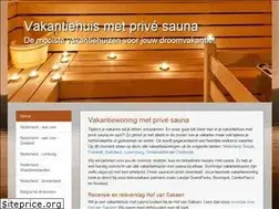 Sites similar to vakantiehuis-sauna.nl