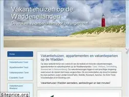 Sites similar to vakantiehuis-waddeneilanden.nl