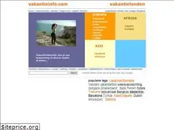 Sites similar to vakantieinfo.com