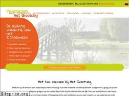 Sites similar to vakantieparkhetgrootslag.nl
