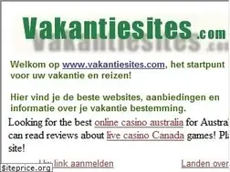 Sites similar to vakantiesites.com