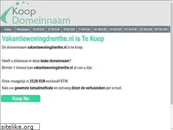 Sites similar to vakantiewoningdrenthe.nl