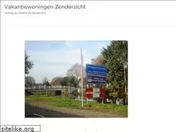 Sites similar to vakantiewoningzenderzicht.nl