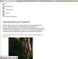 Sites similar to vakantiezeeland.com