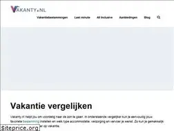 Sites similar to vakanty.nl