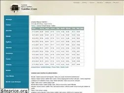 Sites similar to vakitler.com
