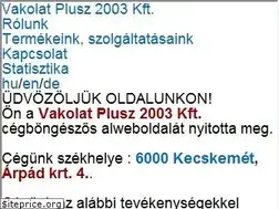 Sites similar to vakolatplusz2-c.cegbongeszo.hu