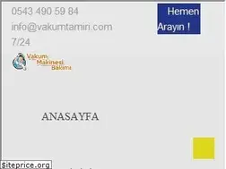 Sites similar to vakummakinesibakimi.com
